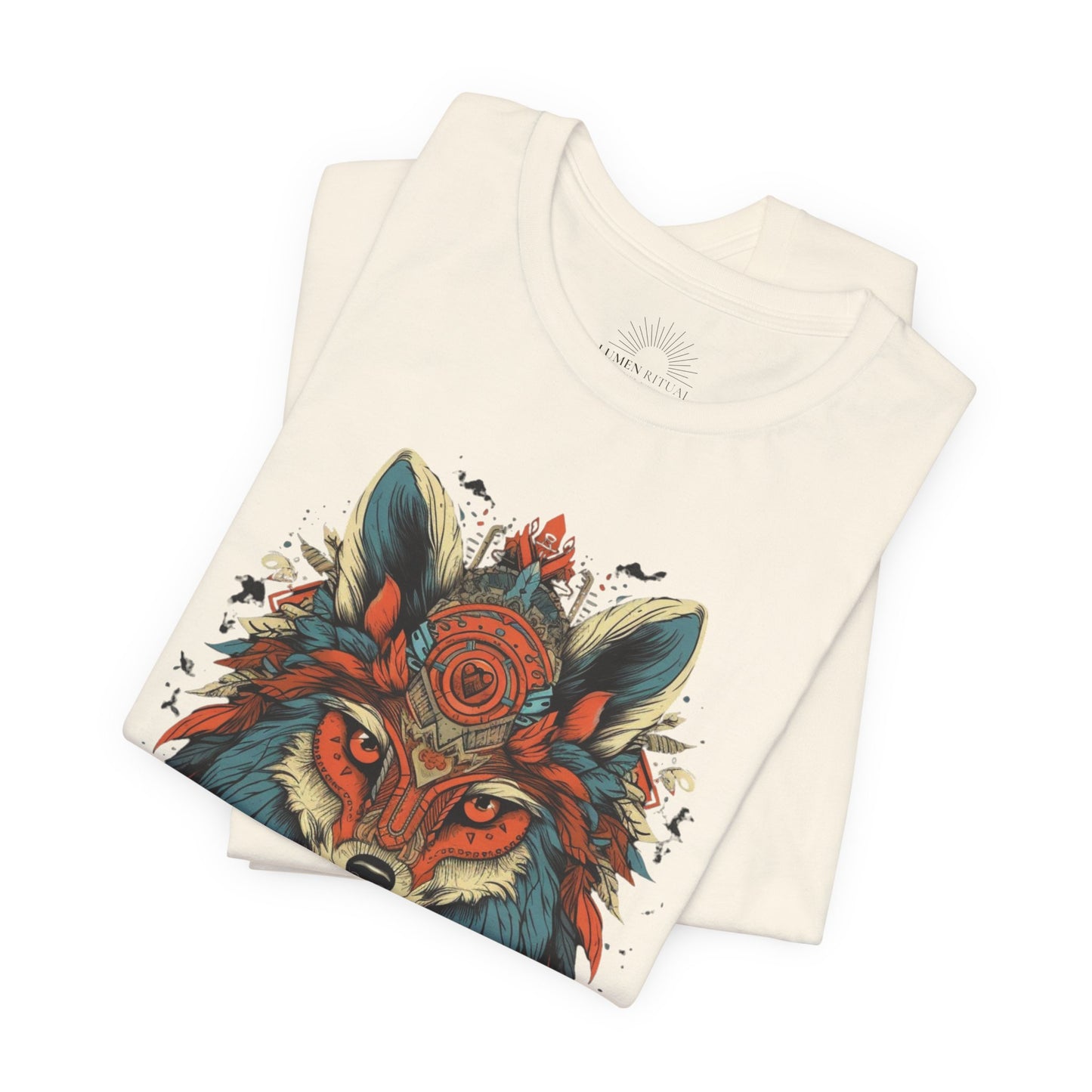 Bohemian Wolf Graphic Tee | Cool T-Shirt, Casual Wear, Nature Lover Gift, Festival Outfit, Unisex Style