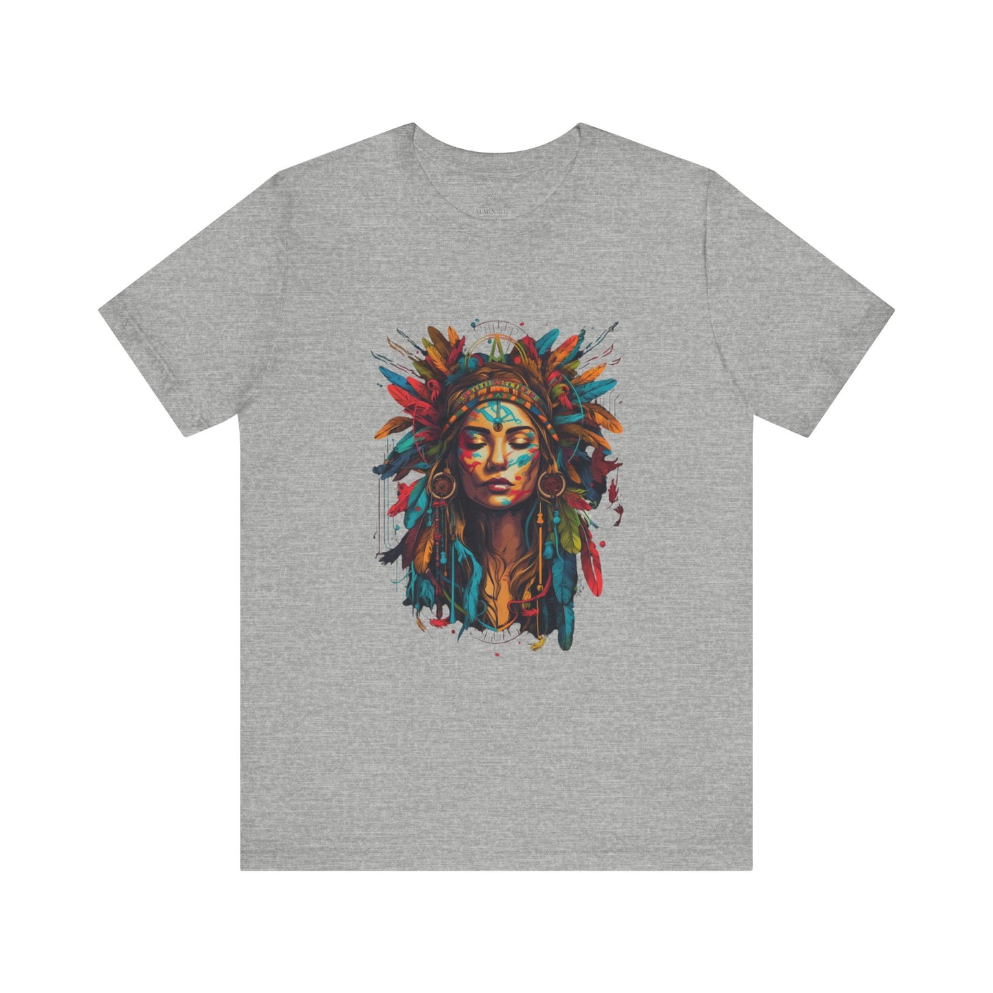 Bohemian Spirit Tee | Colorful Goddess Shirt, Artistic Graphic Tee, Festival Top, Unique Gift for Her, Boho Clothing