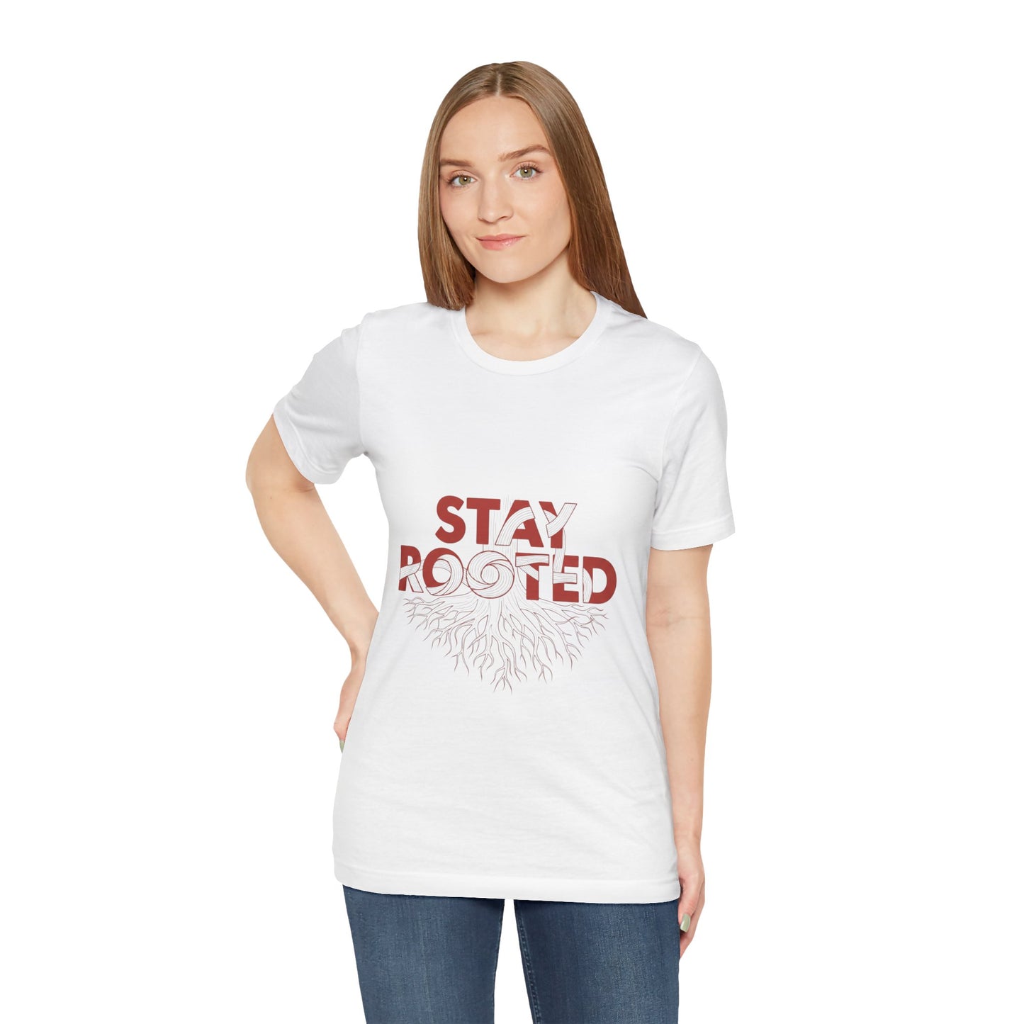 Stay Rooted Unisex Short Sleeve Tee | Nature Lovers Shirt, Eco-Friendly Gift, Casual Wear, Inspirational Design, Unisex Apparel