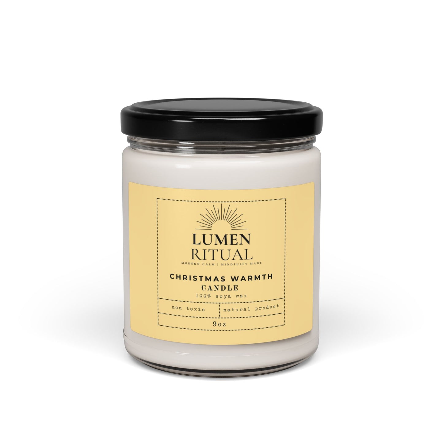 Scented Soy Candle - Apple Harvest, Fall Candle, Eco-Friendly Home Decor, Gift for Her, Cozy Vibes, Relaxation