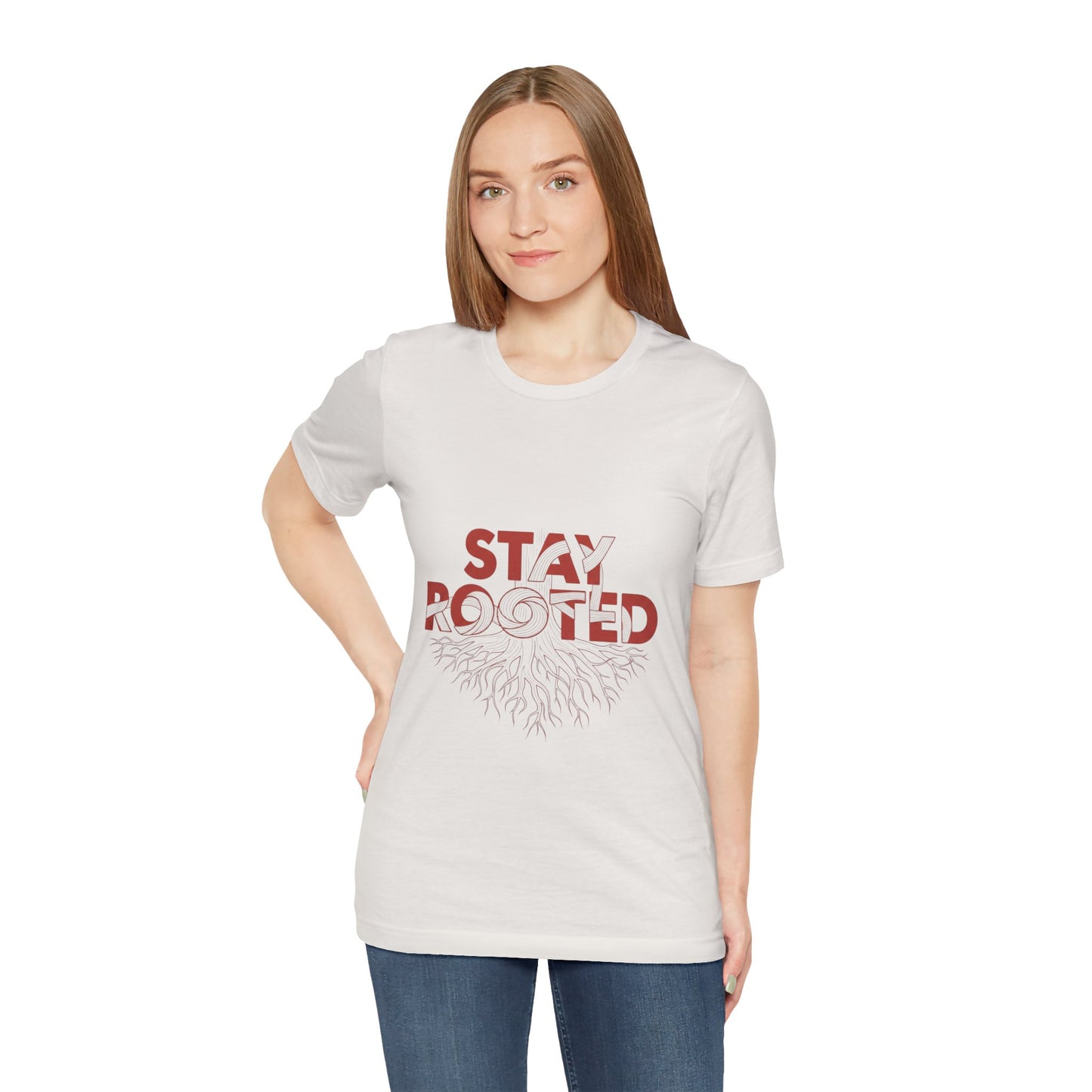 Stay Rooted Unisex Short Sleeve Tee | Nature Lovers Shirt, Eco-Friendly Gift, Casual Wear, Inspirational Design, Unisex Apparel