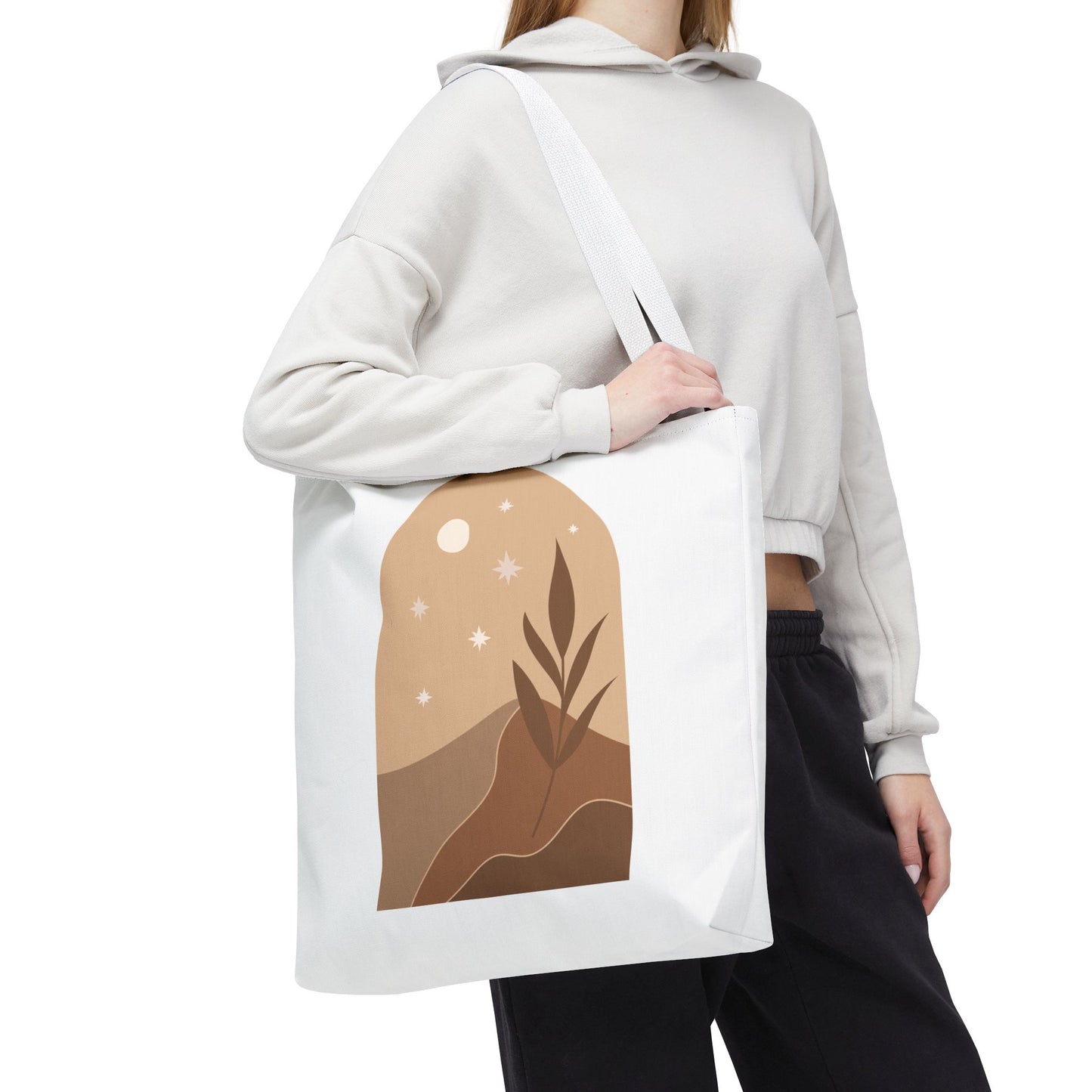 Boho Night Sky Tote Bag - Nature-Inspired Eco-Friendly Carryall, Leisure, Beach Days, Travel, Gifts for Her