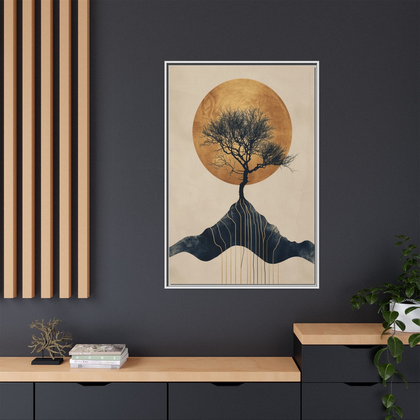 Framed Art Print, Scenic Wall Decor, Nature Art, Living Room Decor, Gift for Nature Lovers, Home Office Decoration