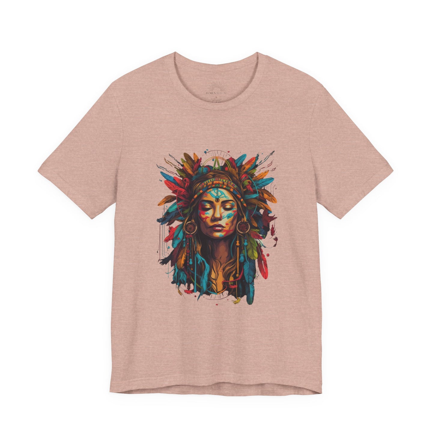 Bohemian Spirit Tee | Colorful Goddess Shirt, Artistic Graphic Tee, Festival Top, Unique Gift for Her, Boho Clothing