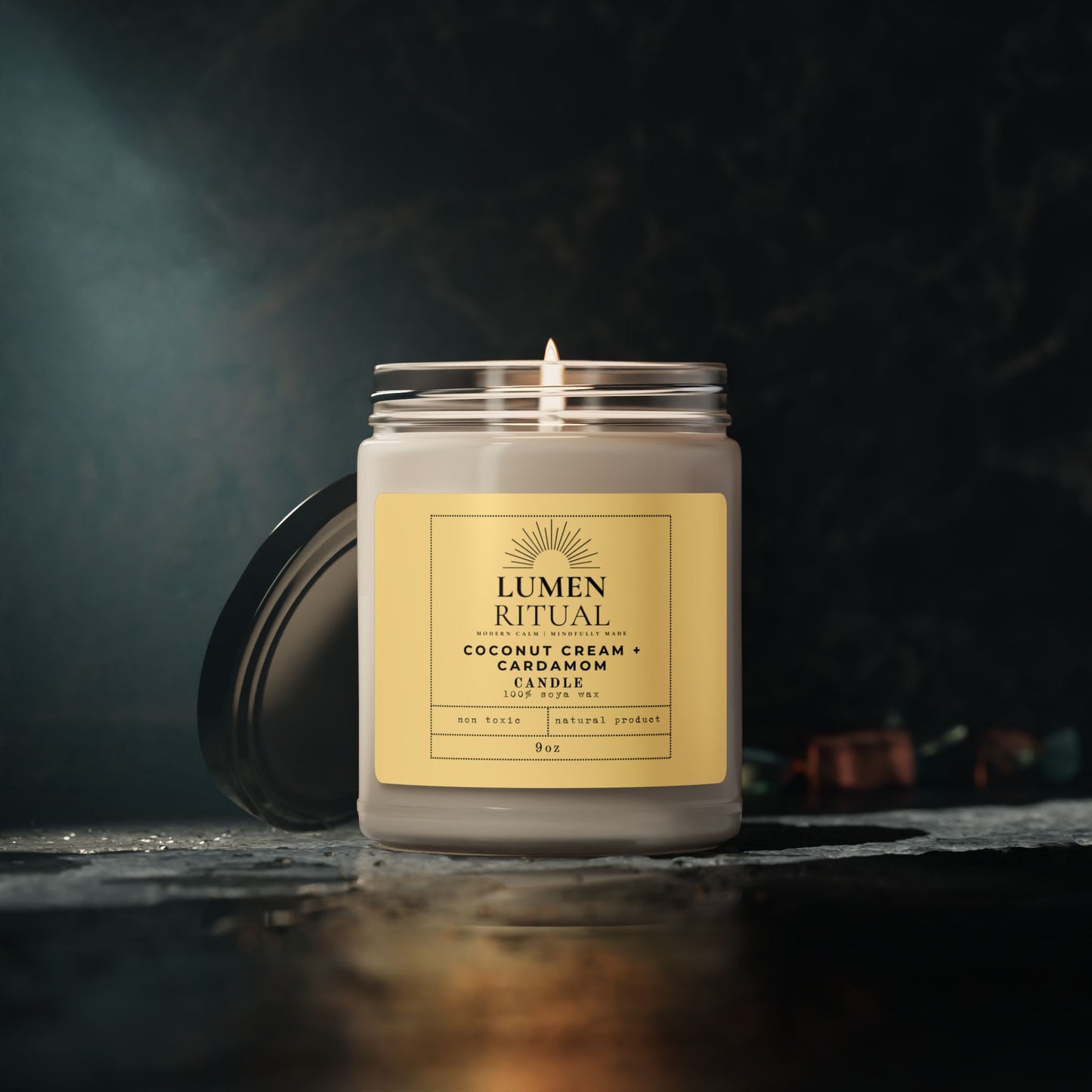 Scented Soy Candle - Apple Harvest, Fall Candle, Eco-Friendly Home Decor, Gift for Her, Cozy Vibes, Relaxation