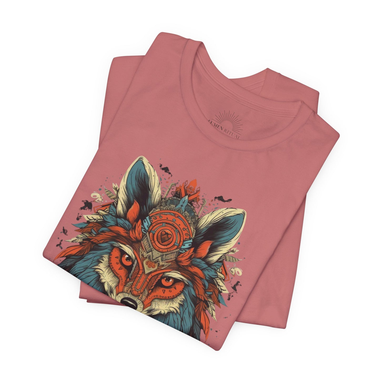 Bohemian Wolf Graphic Tee | Cool T-Shirt, Casual Wear, Nature Lover Gift, Festival Outfit, Unisex Style