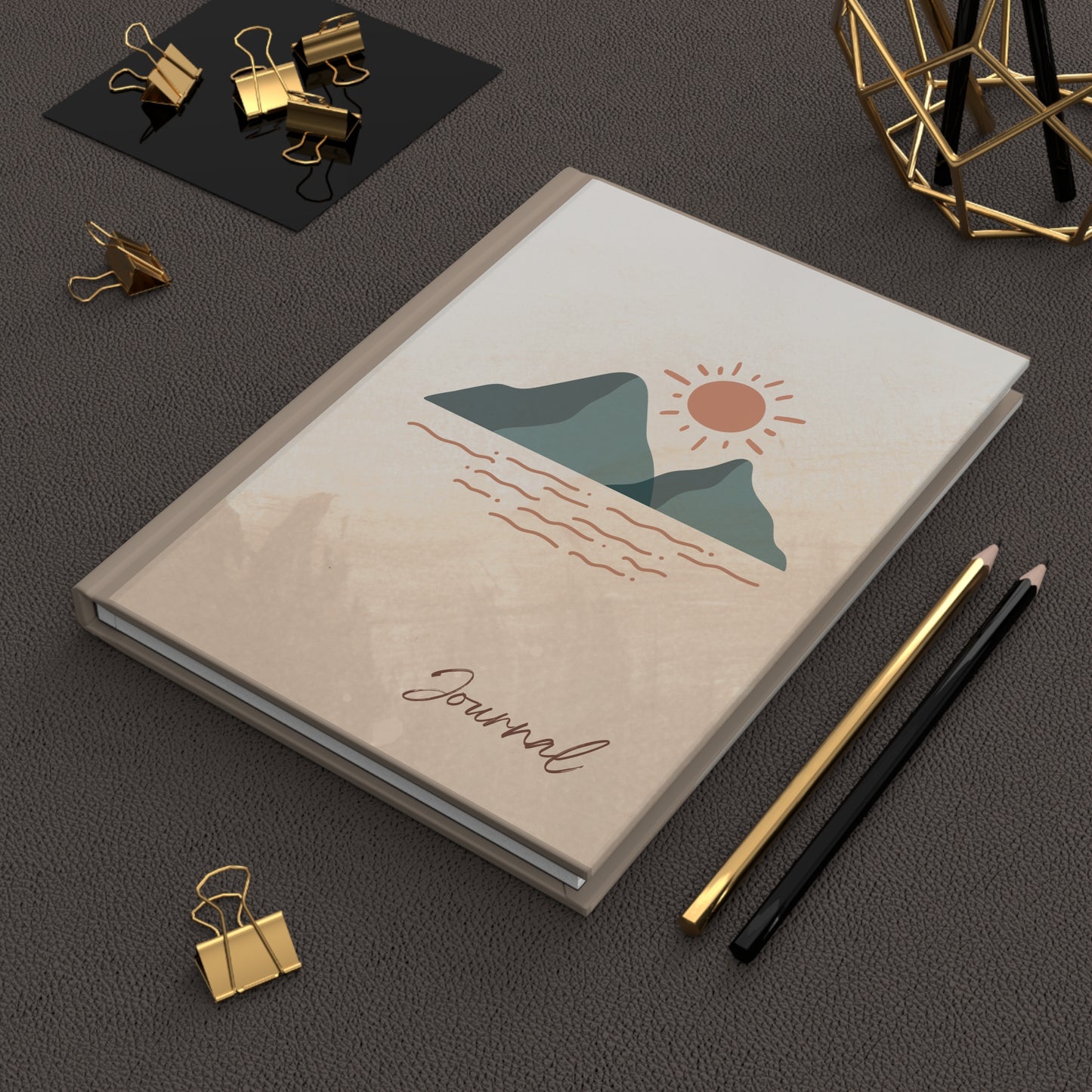 Serene Wellness Journal, Inspirational Notebook, Nature-Themed Diary, Meditation Journal, Self-Care Planner, Eco-Friendly Writing