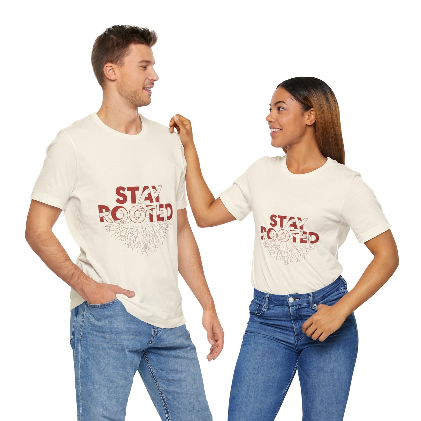 Stay Rooted Unisex Short Sleeve Tee | Nature Lovers Shirt, Eco-Friendly Gift, Casual Wear, Inspirational Design, Unisex Apparel