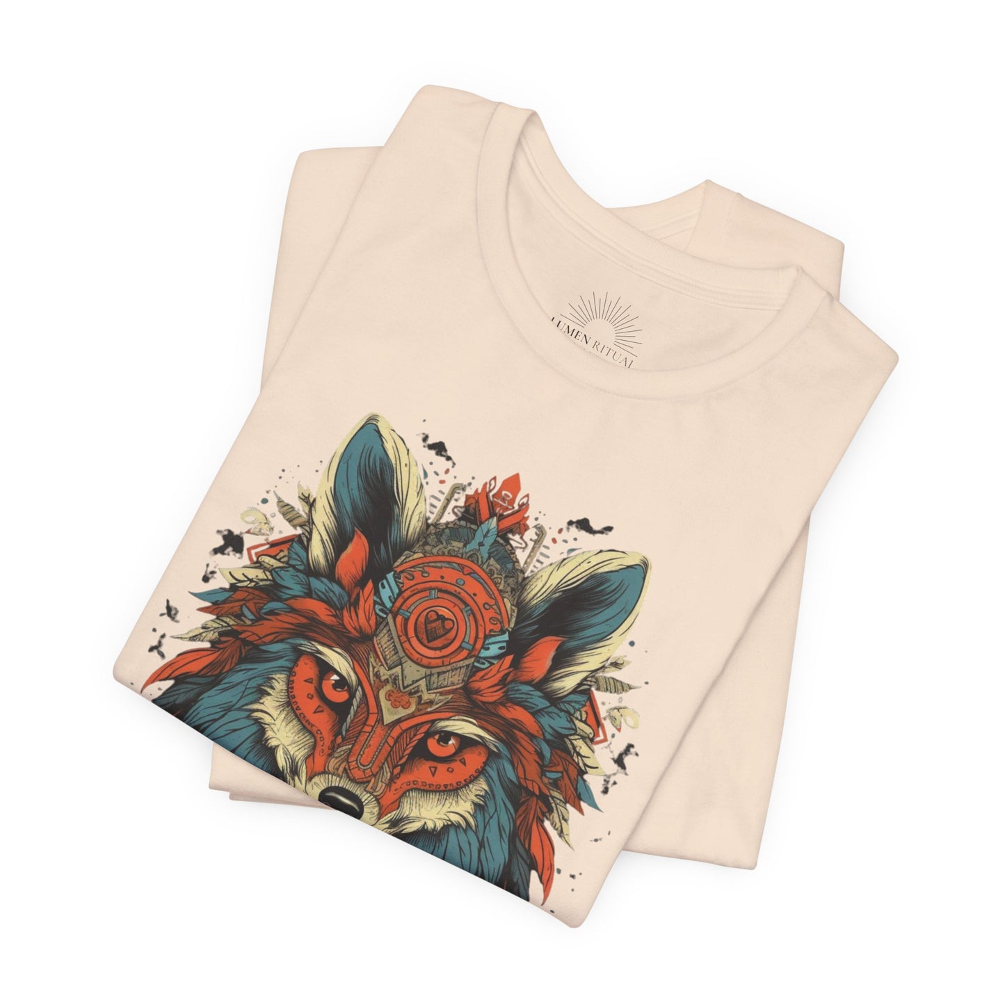 Bohemian Wolf Graphic Tee | Cool T-Shirt, Casual Wear, Nature Lover Gift, Festival Outfit, Unisex Style