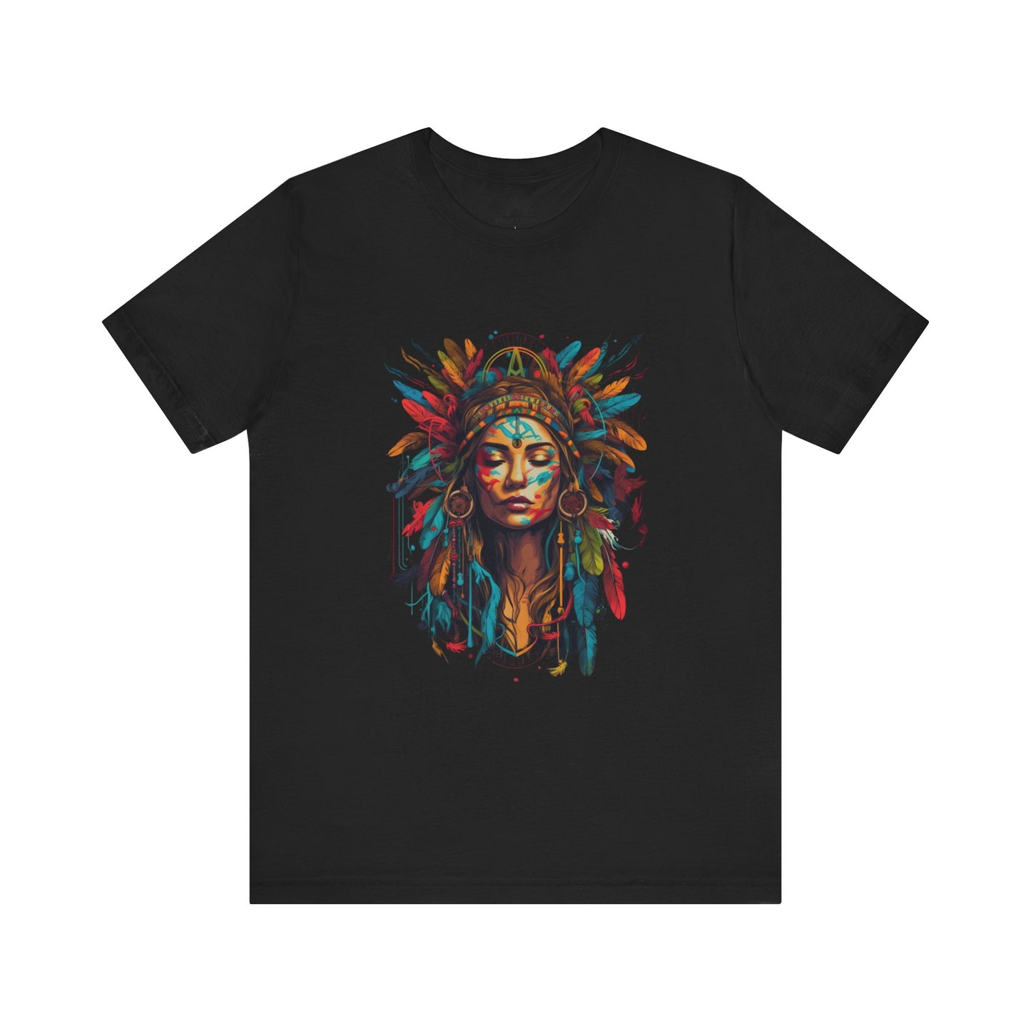 Bohemian Spirit Tee | Colorful Goddess Shirt, Artistic Graphic Tee, Festival Top, Unique Gift for Her, Boho Clothing