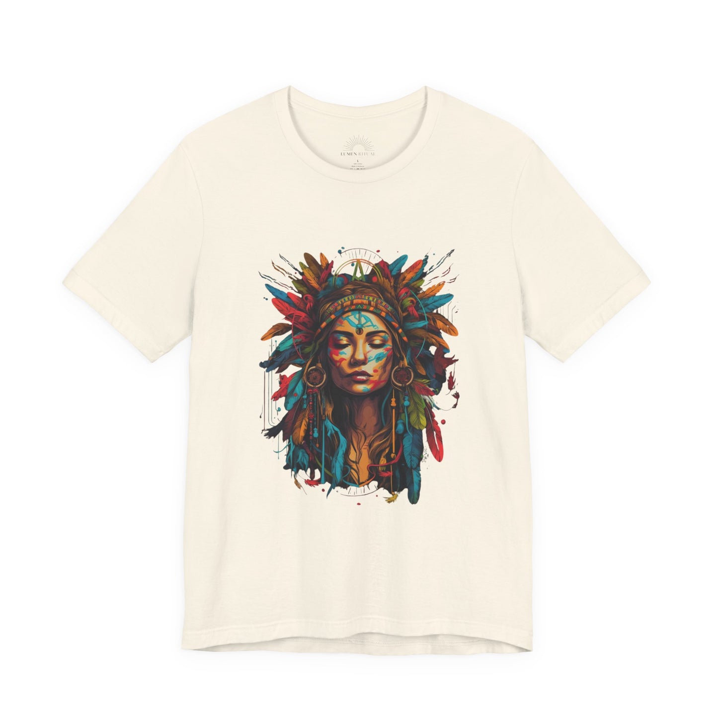Bohemian Spirit Tee | Colorful Goddess Shirt, Artistic Graphic Tee, Festival Top, Unique Gift for Her, Boho Clothing