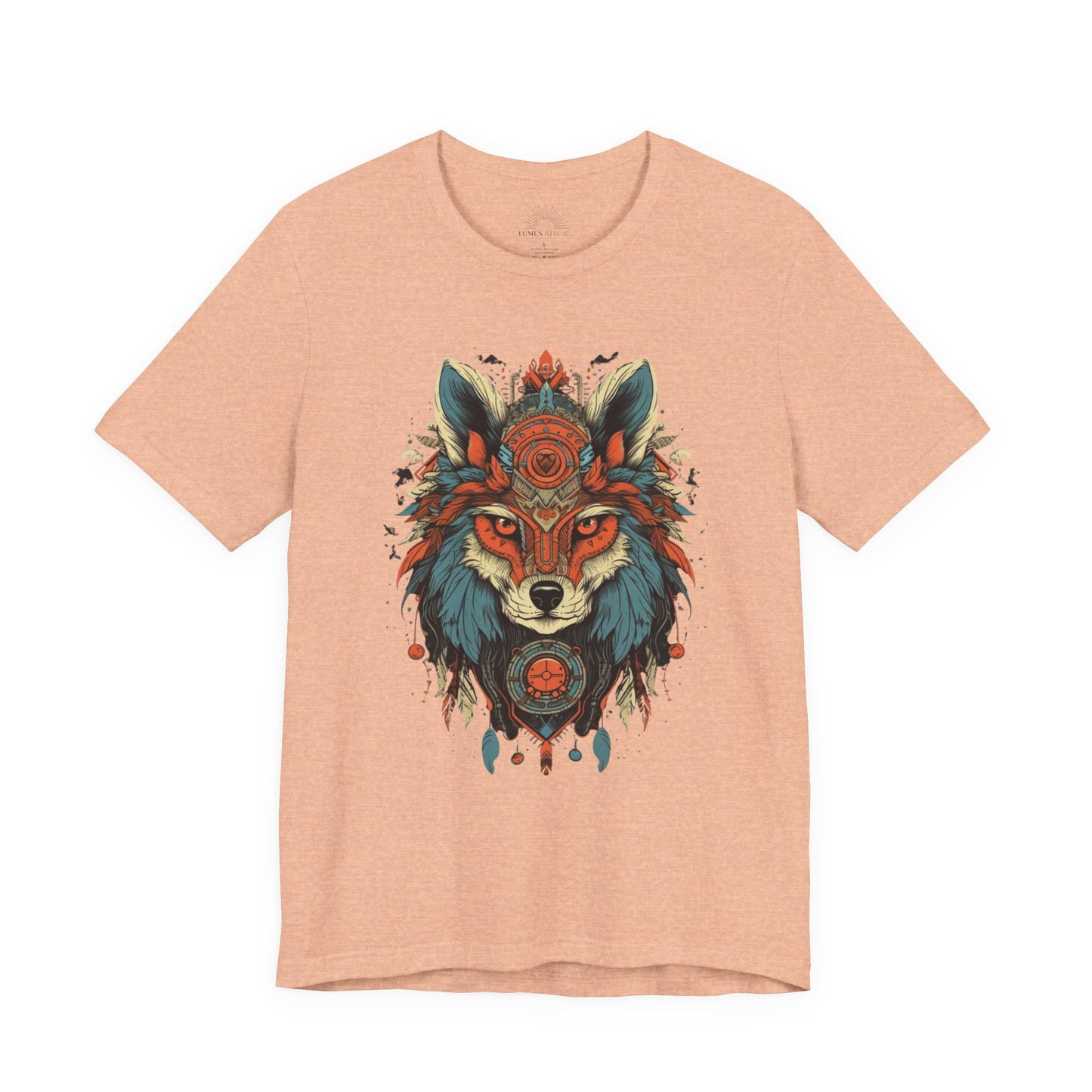 Bohemian Wolf Graphic Tee | Cool T-Shirt, Casual Wear, Nature Lover Gift, Festival Outfit, Unisex Style