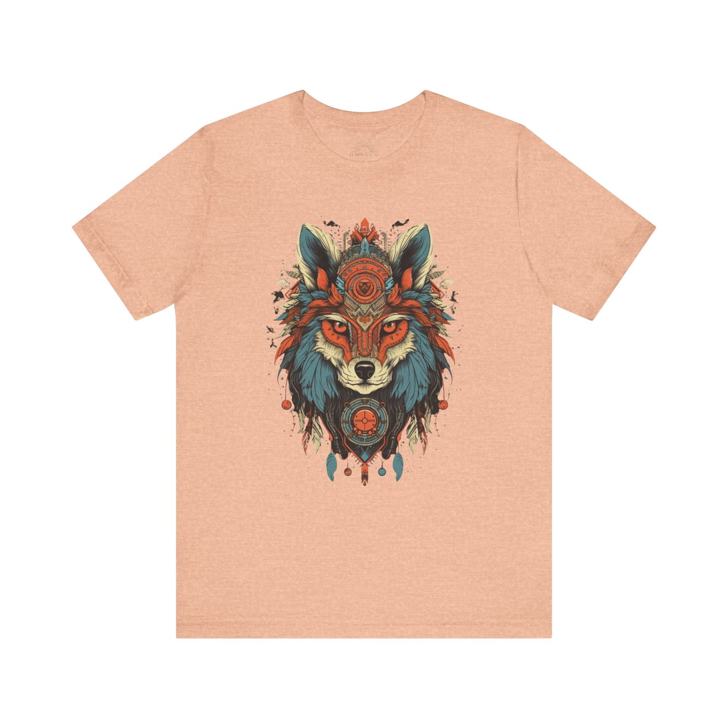 Bohemian Wolf Graphic Tee | Cool T-Shirt, Casual Wear, Nature Lover Gift, Festival Outfit, Unisex Style