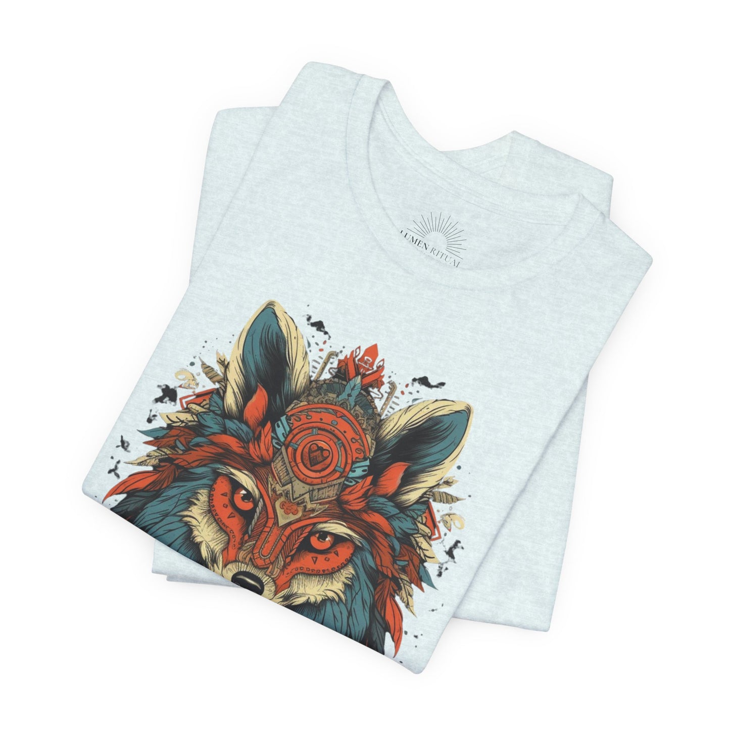 Bohemian Wolf Graphic Tee | Cool T-Shirt, Casual Wear, Nature Lover Gift, Festival Outfit, Unisex Style