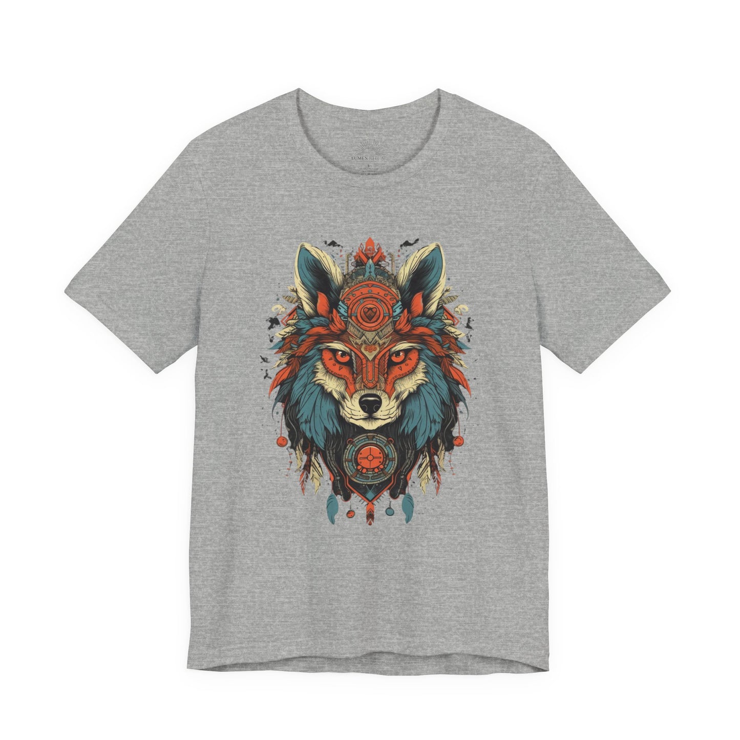 Bohemian Wolf Graphic Tee | Cool T-Shirt, Casual Wear, Nature Lover Gift, Festival Outfit, Unisex Style