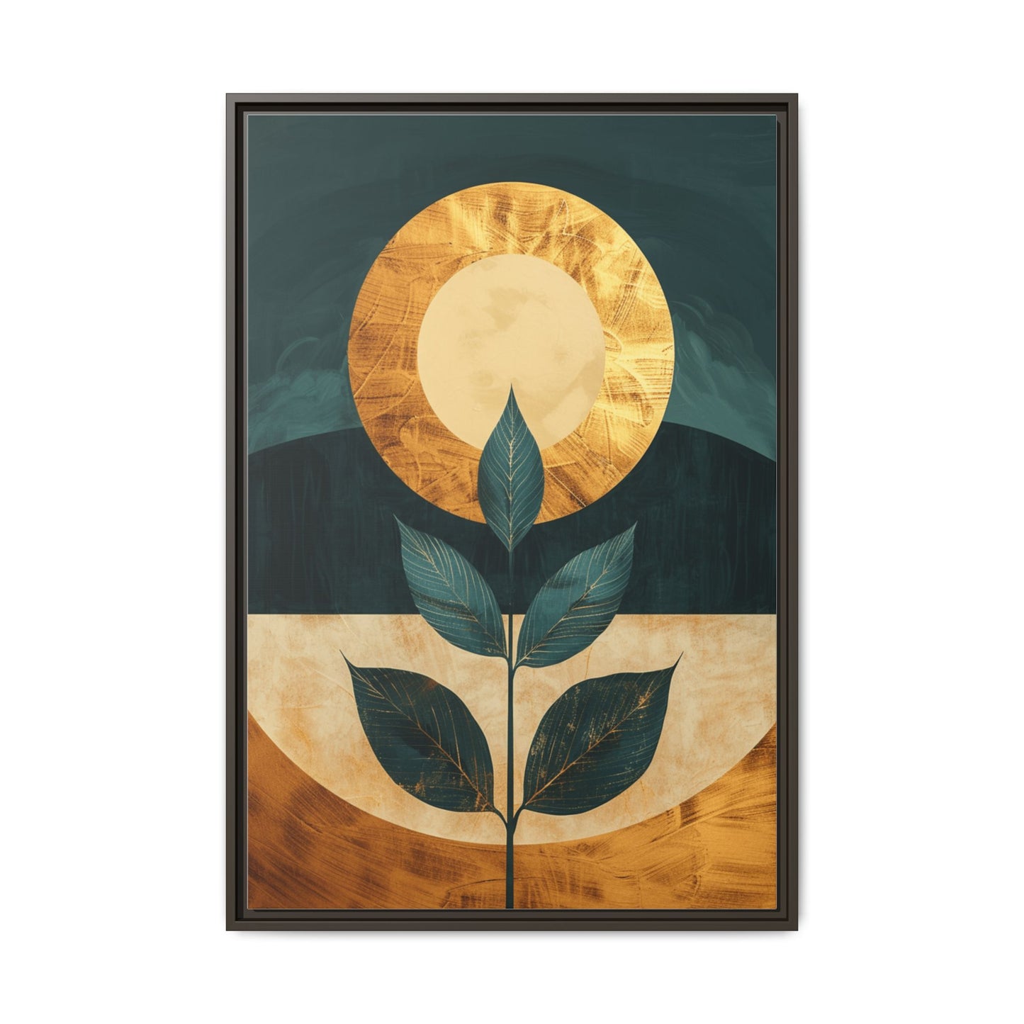 Framed Art Print - Modern Botanical Wall Decor, Nature Inspired Artwork for Home, Gift for Plant Lovers, Housewarming Decoration, [...]