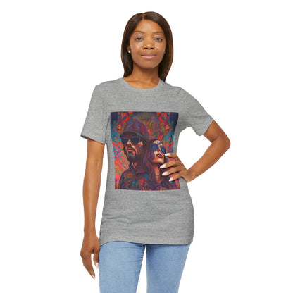 Bohemian Vibes Unisex Tee, Perfect for Festivals, Concerts, Casual Outings, Gifts, Unisex Graphic Shirt, Psychedelic Art T-Shirt