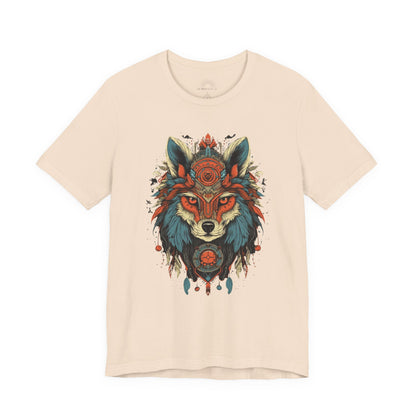 Bohemian Wolf Graphic Tee | Cool T-Shirt, Casual Wear, Nature Lover Gift, Festival Outfit, Unisex Style