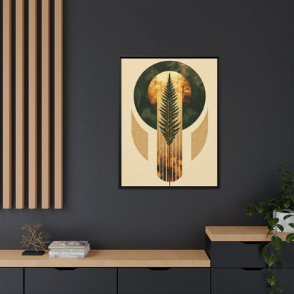 Framed Wall Art, Nature-Inspired Decor, Bohemian Home Accents, Gift for Nature Lovers, Relaxing Atmosphere, Wall Decor