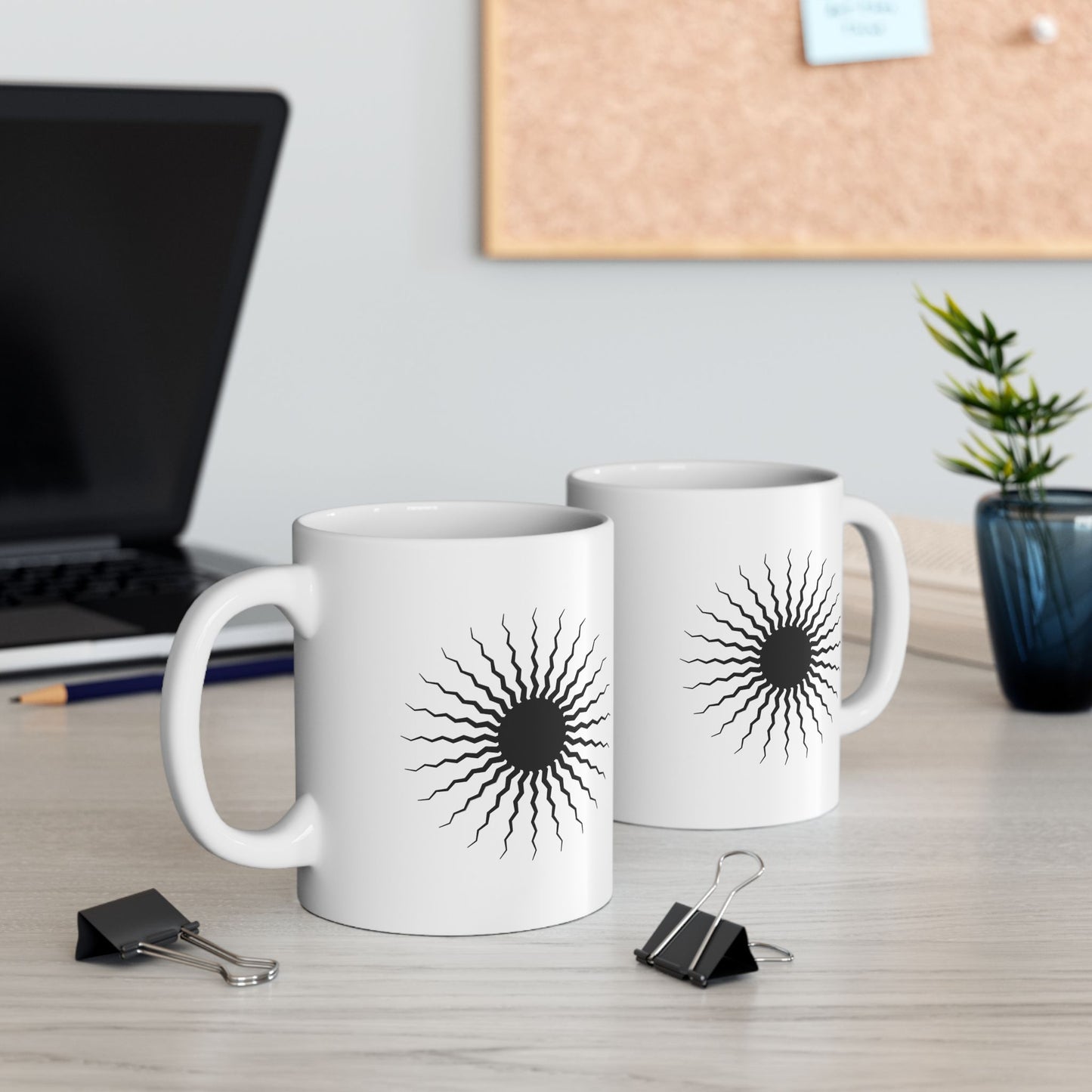 Boho-Inspired Ceramic Mug - Perfect for Coffee Lovers, Gift for Friends, Home Decor, Unique Cup for Tea, Eco-Friendly Drinkware