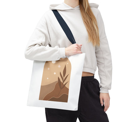 Boho Night Sky Tote Bag - Nature-Inspired Eco-Friendly Carryall, Leisure, Beach Days, Travel, Gifts for Her
