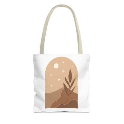 Boho Night Sky Tote Bag - Nature-Inspired Eco-Friendly Carryall, Leisure, Beach Days, Travel, Gifts for Her