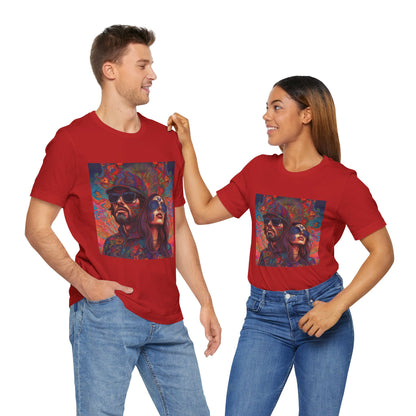 Bohemian Vibes Unisex Tee, Perfect for Festivals, Concerts, Casual Outings, Gifts, Unisex Graphic Shirt, Psychedelic Art T-Shirt