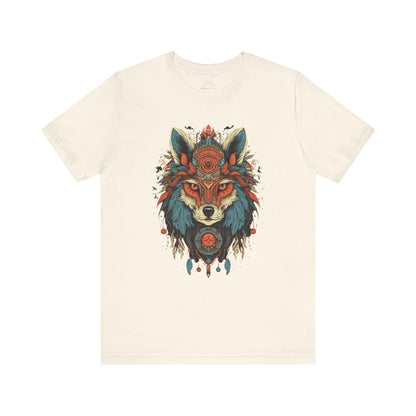 Bohemian Wolf Graphic Tee | Cool T-Shirt, Casual Wear, Nature Lover Gift, Festival Outfit, Unisex Style