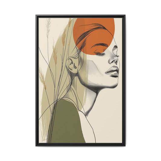 Multi-Color Framed Art Print, Modern Wall Decor, Inspirational Home Art, Gift for Her, Unique Gallery Wall