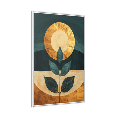 Framed Art Print - Modern Botanical Wall Decor, Nature Inspired Artwork for Home, Gift for Plant Lovers, Housewarming Decoration, [...]