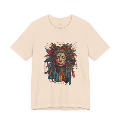 Bohemian Spirit Tee | Colorful Goddess Shirt, Artistic Graphic Tee, Festival Top, Unique Gift for Her, Boho Clothing