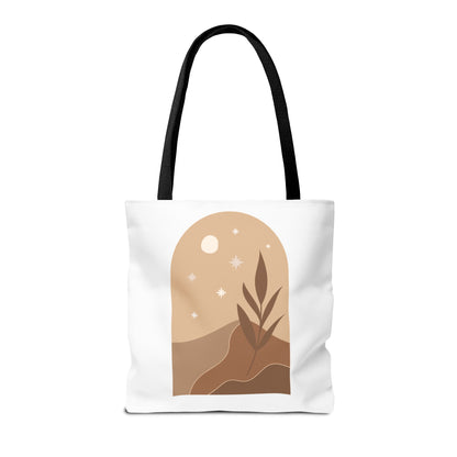 Boho Night Sky Tote Bag - Nature-Inspired Eco-Friendly Carryall, Leisure, Beach Days, Travel, Gifts for Her