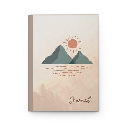Serene Wellness Journal, Inspirational Notebook, Nature-Themed Diary, Meditation Journal, Self-Care Planner, Eco-Friendly Writing