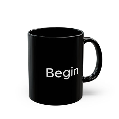The Intentional Mug - Start Your Day with 'Begin', Coffee Lover's Gift, Motivational Drinkware for Home or Office, Perfect for New [...]