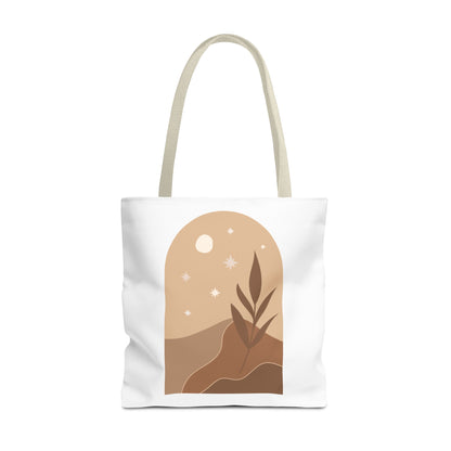 Boho Night Sky Tote Bag - Nature-Inspired Eco-Friendly Carryall, Leisure, Beach Days, Travel, Gifts for Her