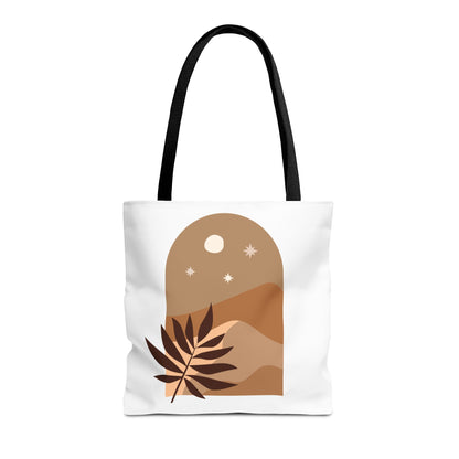 Bohemian Tote Bag with Nature Design, Eco-Friendly Carryall, Floral Shopper, Gift for Nature Lovers, Everyday Tote