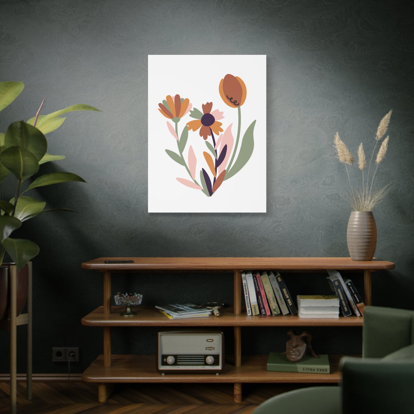 The 'Bloom' Botanical Canvas Art