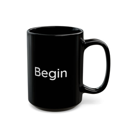 The Intentional Mug - Start Your Day with 'Begin', Coffee Lover's Gift, Motivational Drinkware for Home or Office, Perfect for New [...]