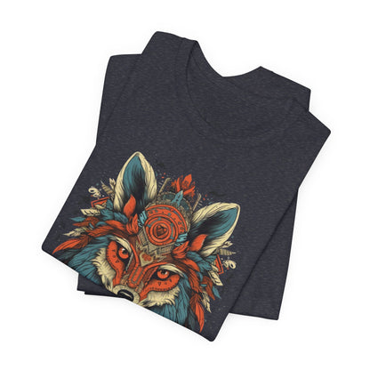 Bohemian Wolf Graphic Tee | Cool T-Shirt, Casual Wear, Nature Lover Gift, Festival Outfit, Unisex Style