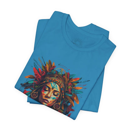 Bohemian Spirit Tee | Colorful Goddess Shirt, Artistic Graphic Tee, Festival Top, Unique Gift for Her, Boho Clothing