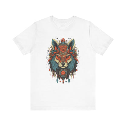 Bohemian Wolf Graphic Tee | Cool T-Shirt, Casual Wear, Nature Lover Gift, Festival Outfit, Unisex Style