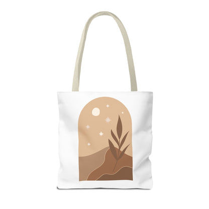 Boho Night Sky Tote Bag - Nature-Inspired Eco-Friendly Carryall, Leisure, Beach Days, Travel, Gifts for Her