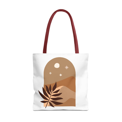 Bohemian Tote Bag with Nature Design, Eco-Friendly Carryall, Floral Shopper, Gift for Nature Lovers, Everyday Tote