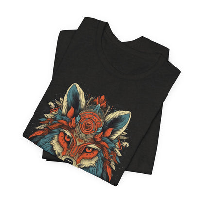 Bohemian Wolf Graphic Tee | Cool T-Shirt, Casual Wear, Nature Lover Gift, Festival Outfit, Unisex Style