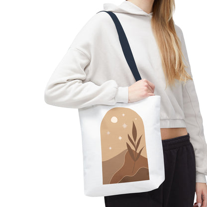 Boho Night Sky Tote Bag - Nature-Inspired Eco-Friendly Carryall, Leisure, Beach Days, Travel, Gifts for Her