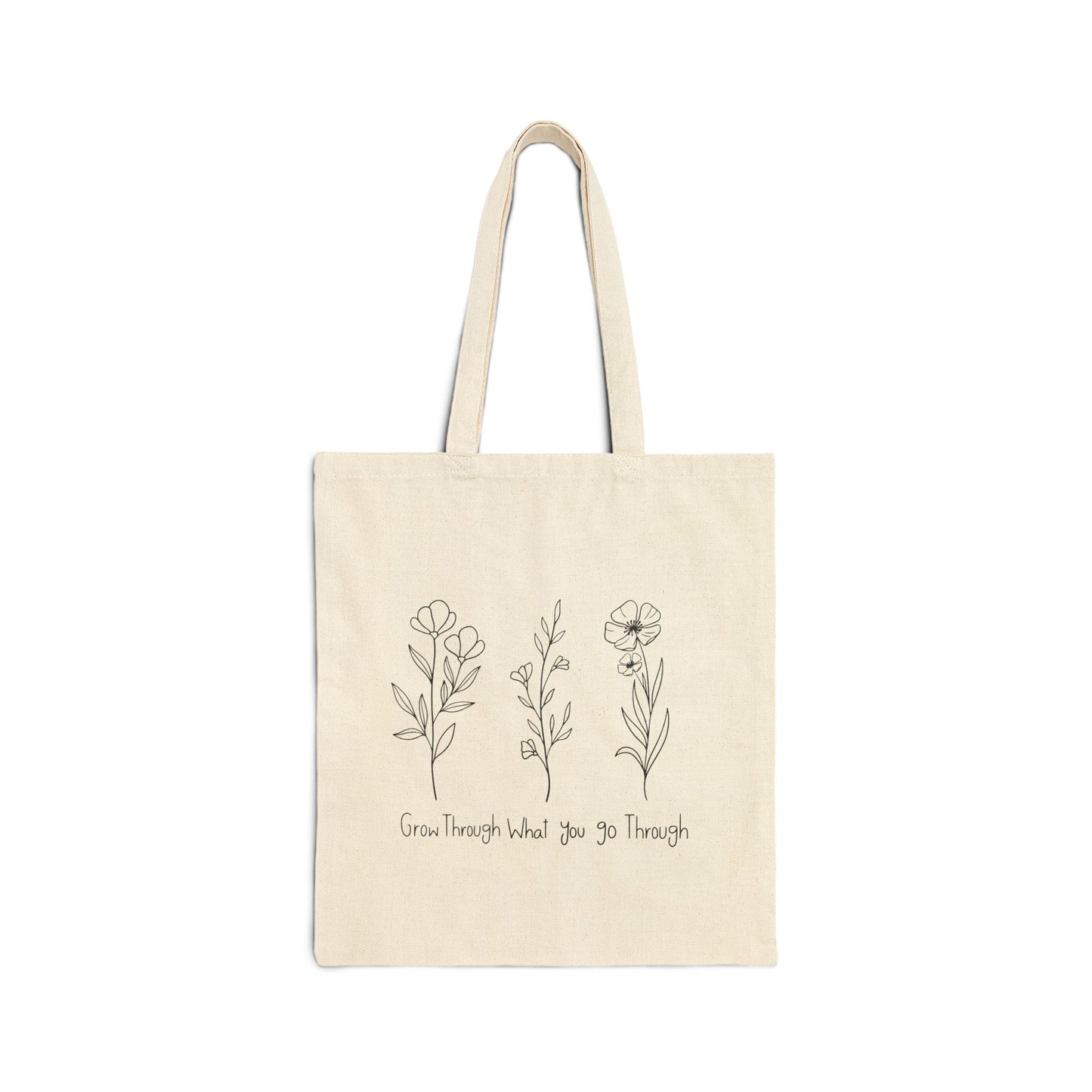 The 'Presence' Botanical Quote Tote
