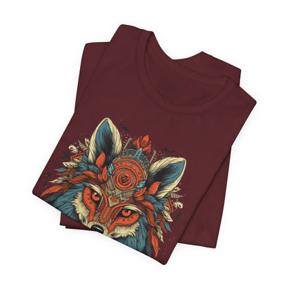 Bohemian Wolf Graphic Tee | Cool T-Shirt, Casual Wear, Nature Lover Gift, Festival Outfit, Unisex Style