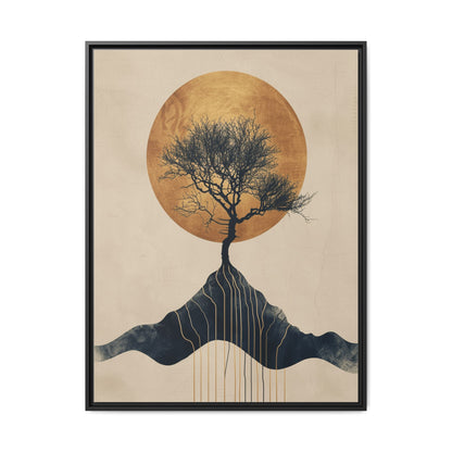 Framed Art Print, Scenic Wall Decor, Nature Art, Living Room Decor, Gift for Nature Lovers, Home Office Decoration