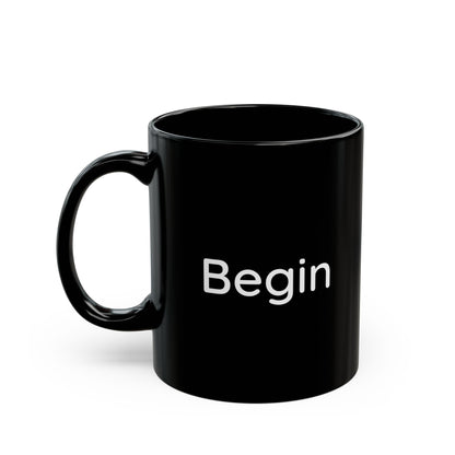 The Intentional Mug - Start Your Day with 'Begin', Coffee Lover's Gift, Motivational Drinkware for Home or Office, Perfect for New [...]