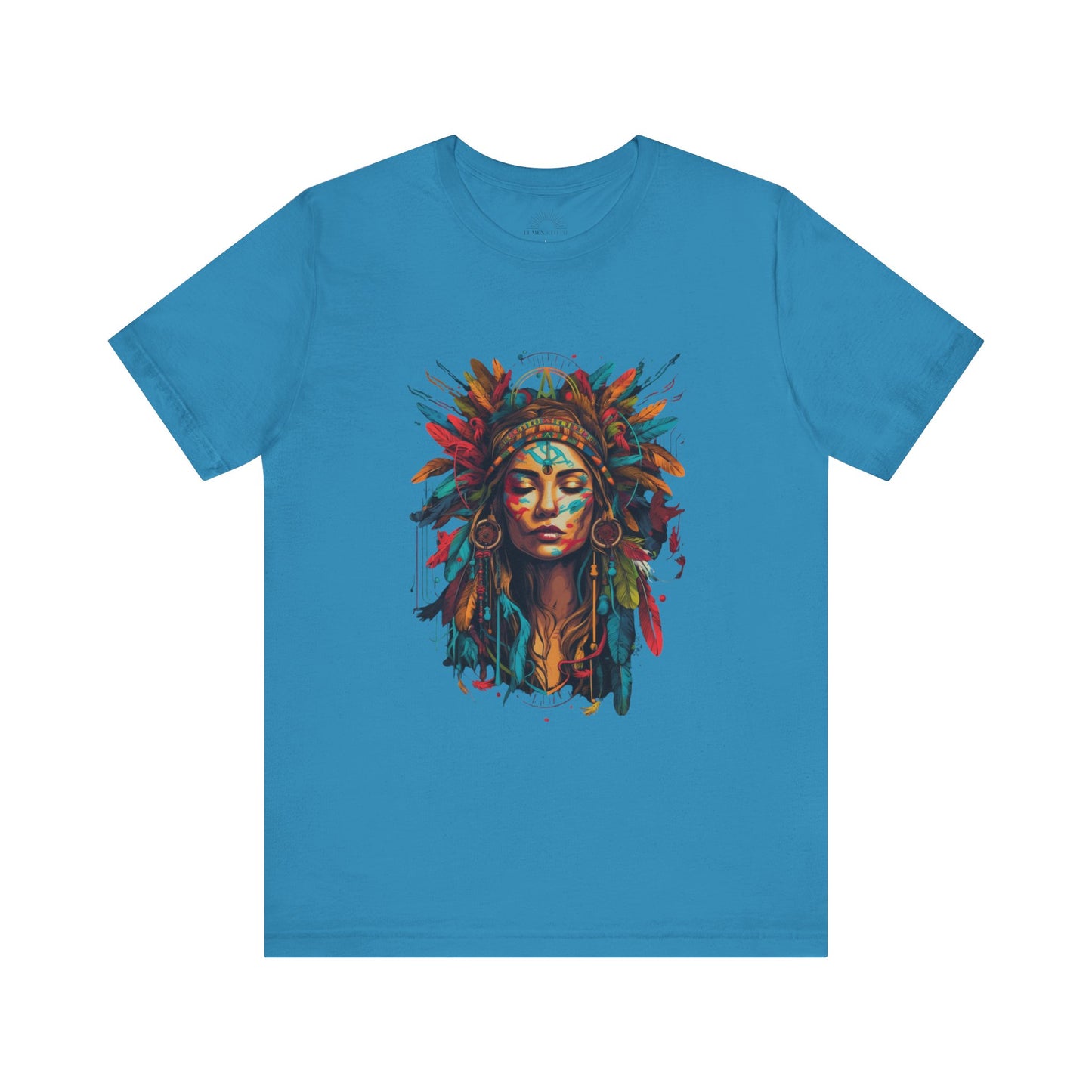 Bohemian Spirit Tee | Colorful Goddess Shirt, Artistic Graphic Tee, Festival Top, Unique Gift for Her, Boho Clothing